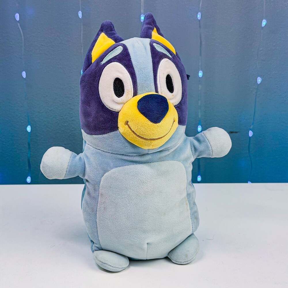 Squishmallows Bluey HugMees 10" Blue Dog Plush Stuffed Animal No Hang Tag